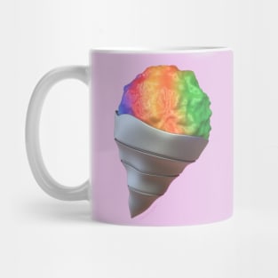Rainbow Snowcone in 3D 🍧 Mug